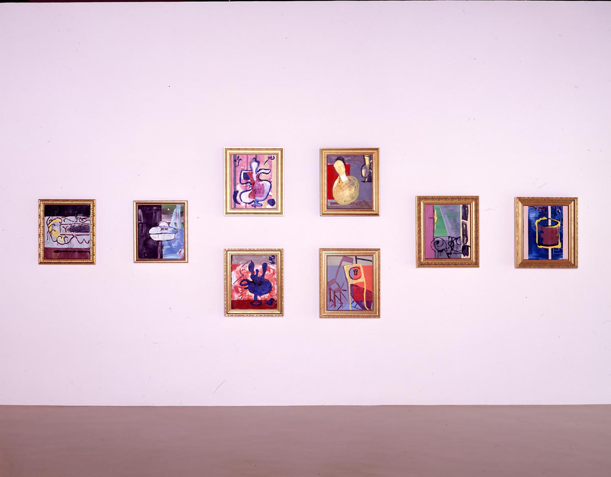 u0022Martin Kippenberger : Respektive 1997-1976u0022, veduta espositiva